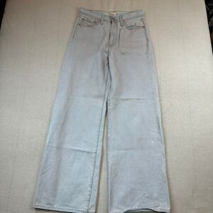 Levi's | Light Wash Ribcage Wide Leg Jeans High Rise | Women's 27